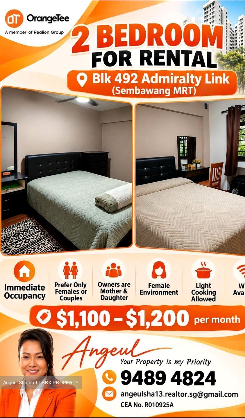 Blk 492 Sembawang Green (Sembawang), HDB 4 Rooms #635691881
